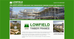 Desktop Screenshot of lowfieldtimberframes.co.uk